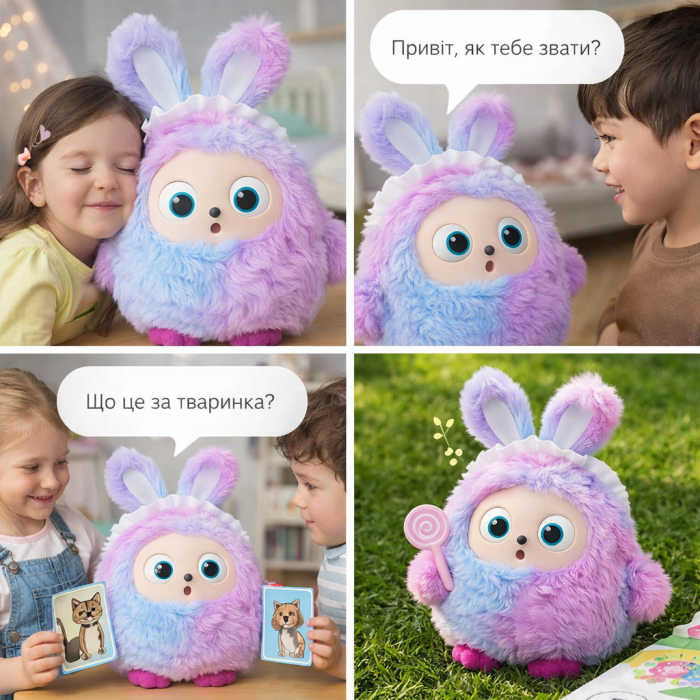 Інтерактивна м'яка іграшка Mimi з штучним інтелектом AI Chat GPT-4о