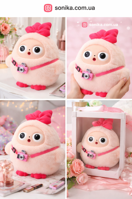 Інтерактивна м'яка іграшка Kiki з штучним інтелектом AI Chat GPT-40