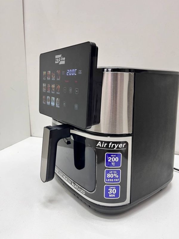 Фритюрниця 12 л з двома тенами 4200 Вт Zepline ZP-00236 з віконцем та з силіконовою формою