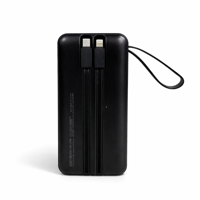 Зовнішній акумулятор (Power Bank) KPG KPG-502X 50000mAh 22.5W з LCD дисплеєм