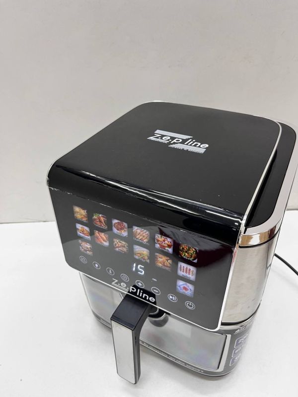 Фритюрниця 13 л з двома тенами 4200 Вт Zepline ZP-00340 на 14 програм з силіконовою формою