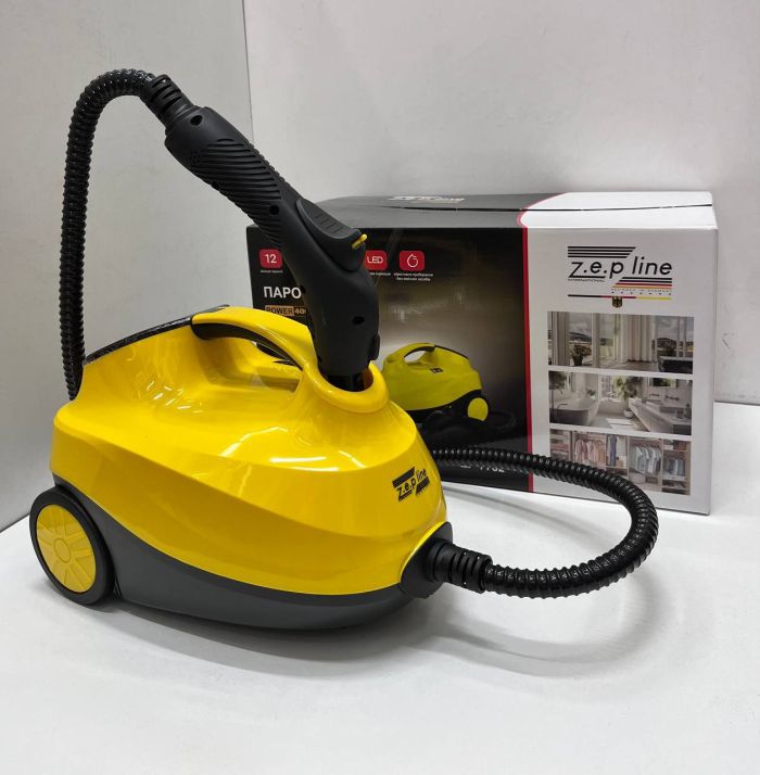 Пароочисник 4000Вт Zepline ZP- 7782 Білий, жовтий