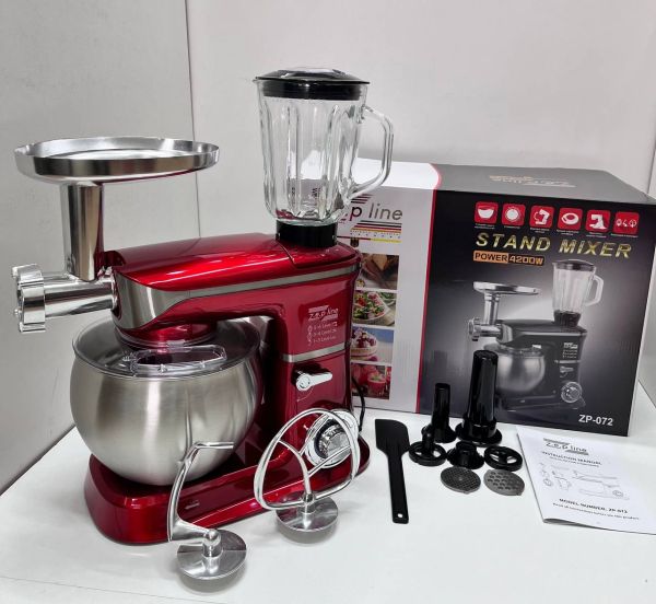 Кухонний комбайн Zepline ZP-072 , 3200 W, м’ясорубка, тістоміс, блендер