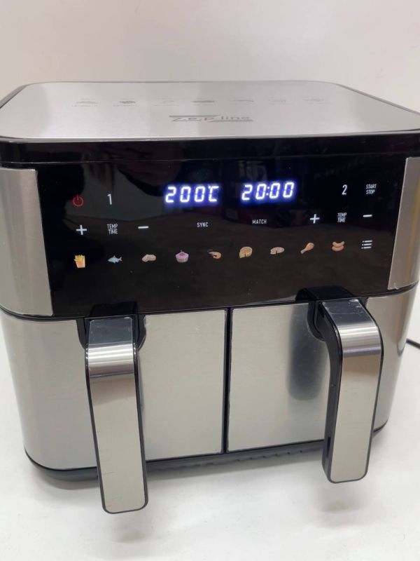 Аерогриль Zepline ZP-209 4000 Вт 12 л. Мультипіч на 2 контейнера (6+6 л)