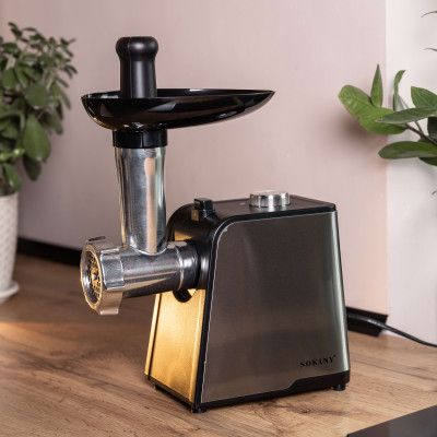 М'ясорубка Sokany SK-087 1700 Вт із нержавіючої сталі
