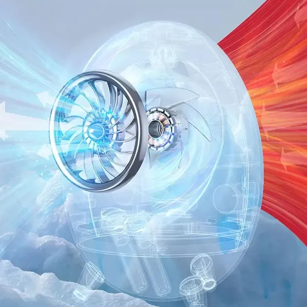 Портативний вентилятор USB з водяним охолодженням, розпилювач, нічник Air Cooler 657, зволожувач
