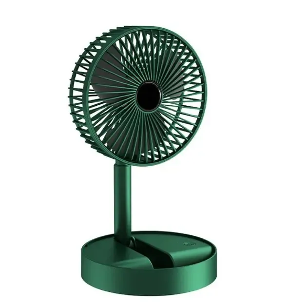 Портативний міні вентилятор для дому Telescopic Folding Fan Складаний настільний вентилятор із USB зарядкою
