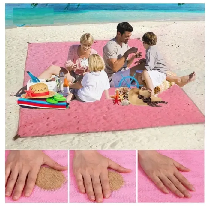 Анти-пісок Пляжна диво підстилка килимок для моря Originalsize Sand Free Mat