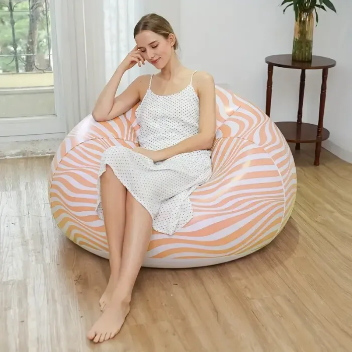 Універсальний диван в смужку - Портативний пуф Sofa AND XL-1135