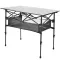 Стіл складаний Lesko S5421 120*55*50 з кишенею туристичний