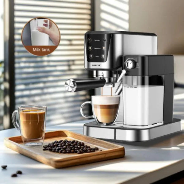 Кавомашина ріжкова 1350W Sokany SK-04027